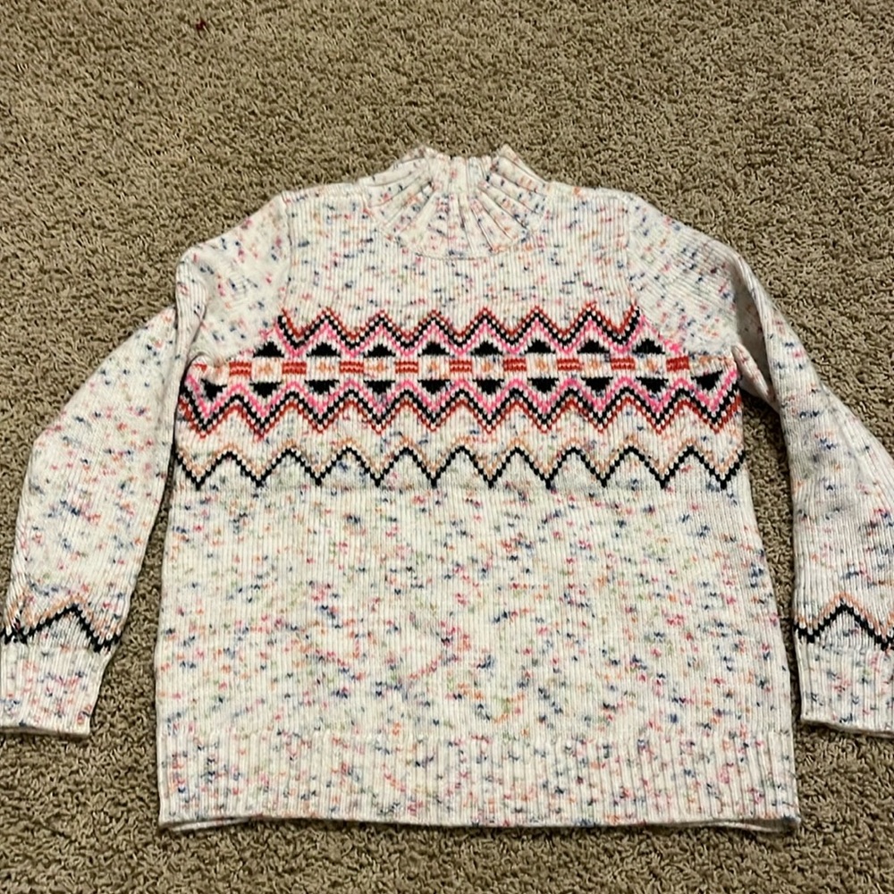 Loft mock neck sweater